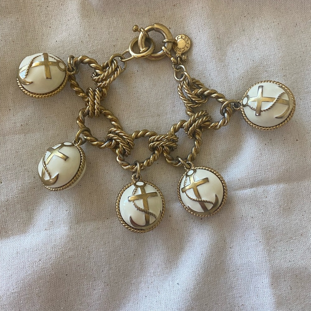 J Crew Anchor bracelet